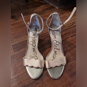 Sam Edelman rose gold heels